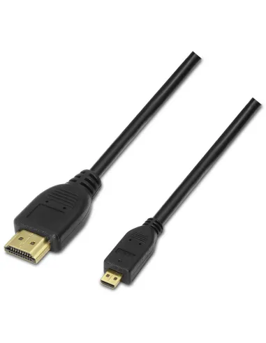 Aisens A119-0117 Cable HDMI a microHDMI v1.4 Macho/Macho 1,8m Negro