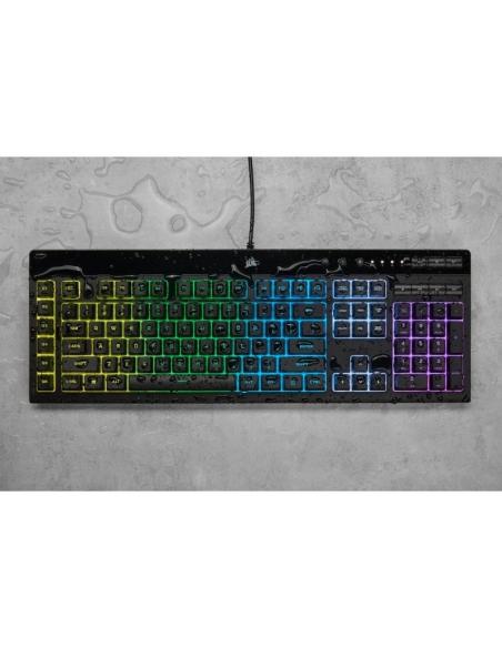 Corsair K55 RGB PRO Teclado Gaming Retroiluminado Negro