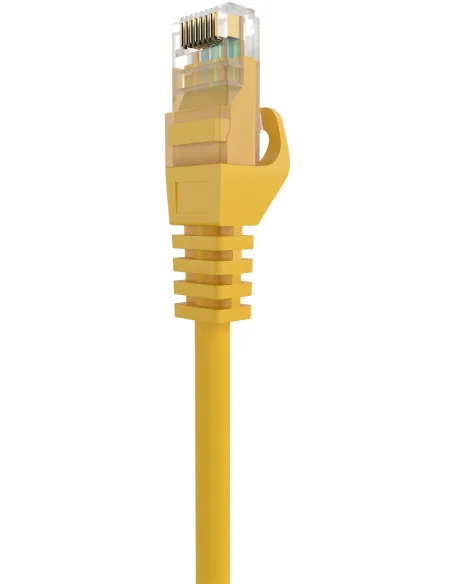 Aisens A145-0563 Cable de Red RJ45 Cat.6A UTP 25cm Amarillo