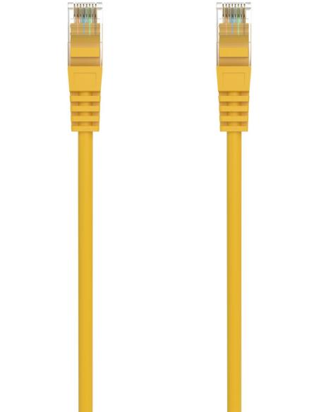 Aisens A145-0564 Cable de Red RJ45 Cat.6A UTP 30cm Amarillo