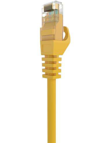 Aisens A145-0564 Cable de Red RJ45 Cat.6A UTP 30cm Amarillo