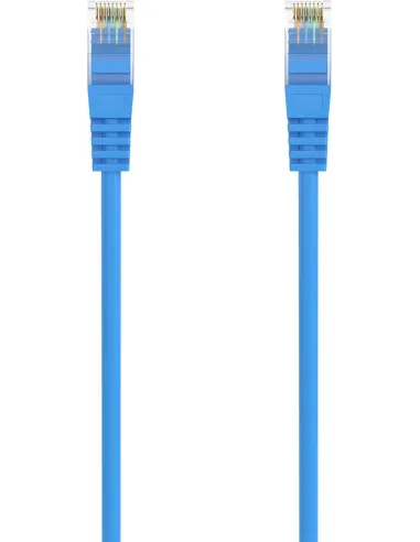 Aisens A145-0570 Cable de Red RJ45 Cat.6A UTP 25 cm Azul