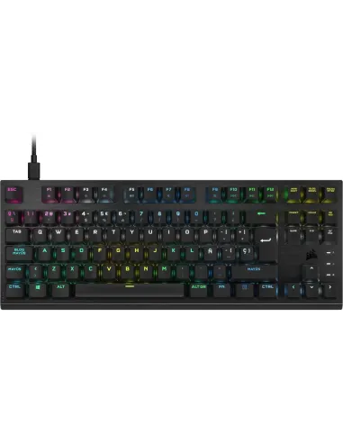 Corsair K60 PRO TKL RGB Teclado Optomecánico Gaming Negro