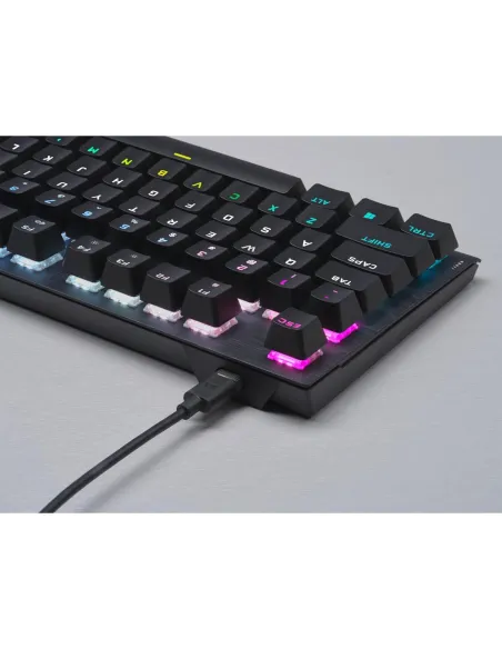 Corsair K60 PRO TKL RGB Teclado Optomecánico Gaming Negro