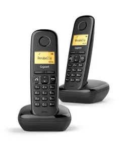 Gigaset A270 Teléfono Dect Duo Negro-TELE50657