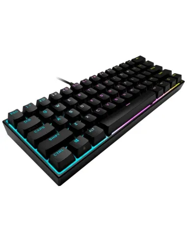 Corsair K65 Mini Teclado Mecánico Gaming RGB Switch Cherry MX Red Negro