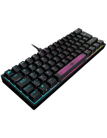 Corsair K65 Mini Teclado Mecánico Gaming RGB Switch Cherry MX Speed Negro