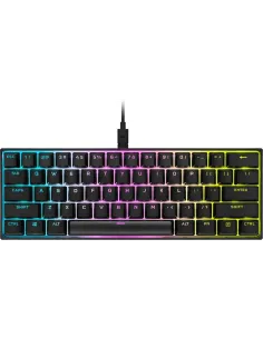 Corsair K65 Mini Teclado Mecánico Gaming RGB Switch Cherry MX Speed Negro