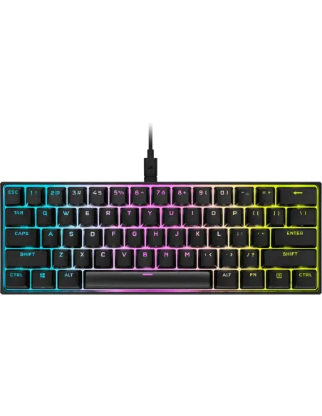 Corsair K65 Mini Teclado Mecánico Gaming RGB Switch Cherry MX Speed Negro
