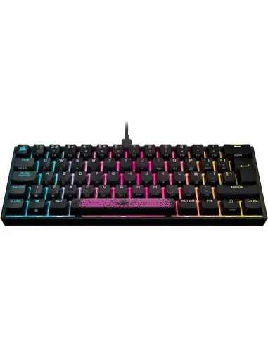 Corsair K65 Mini Teclado Mecánico Gaming RGB Switch Cherry MX Speed Negro