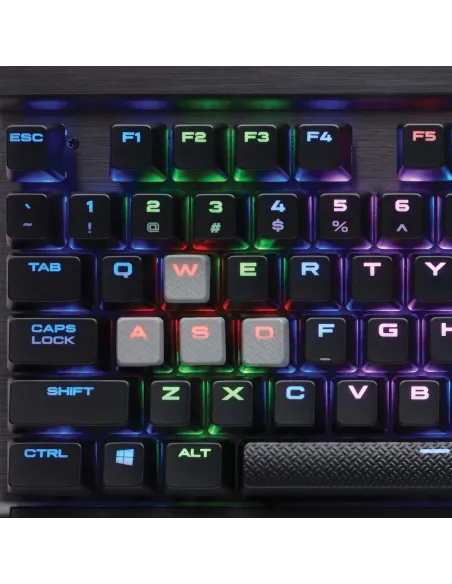 Corsair K65 RGB RAPIDFIRE Teclado Mecánico CHERRY® MX Speed RGB Negro