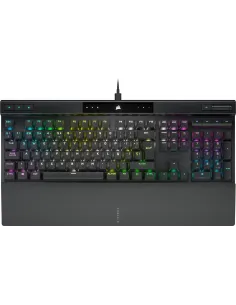Corsair K70 PRO RGB Teclado Mecánico Gaming Switch Óptico-Mecánico Corsair OPX Negro