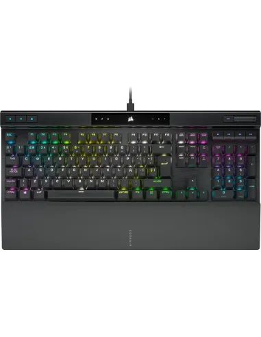 Corsair K70 PRO RGB Teclado Mecánico Gaming Switch Óptico-Mecánico Corsair OPX Negro