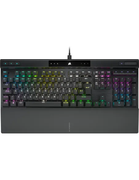 Corsair K70 PRO RGB Teclado Mecánico Gaming Switch Óptico-Mecánico Corsair OPX Negro