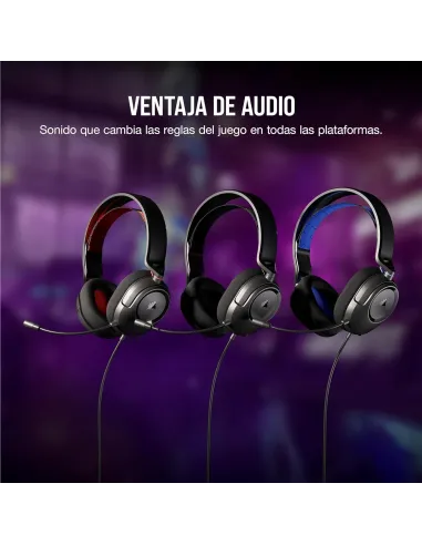 Corsair HS35 v2 Carbon Auriculares Gaming Multiplataforma