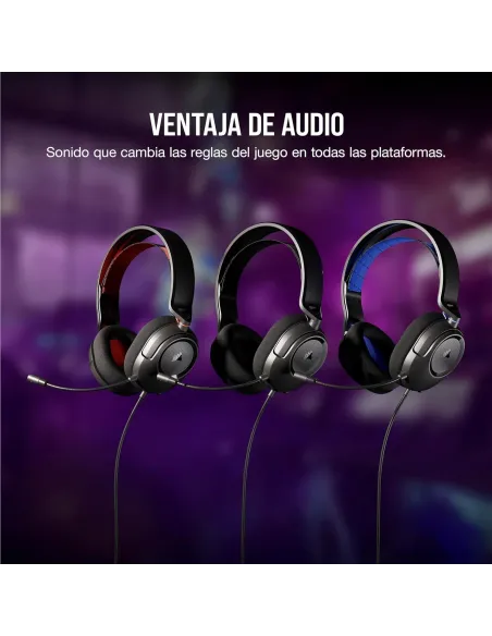 Corsair HS35 v2 Carbon Auriculares Gaming Multiplataforma