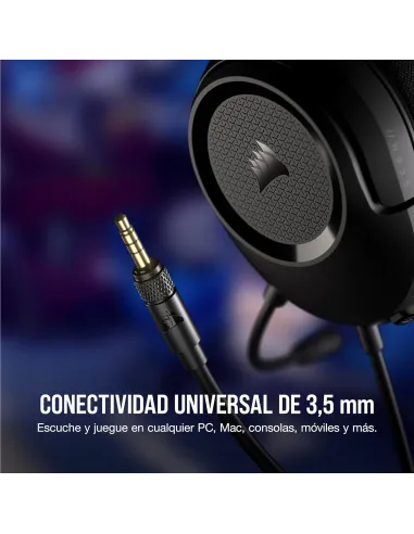 Corsair HS35 v2 Carbon Auriculares Gaming Multiplataforma