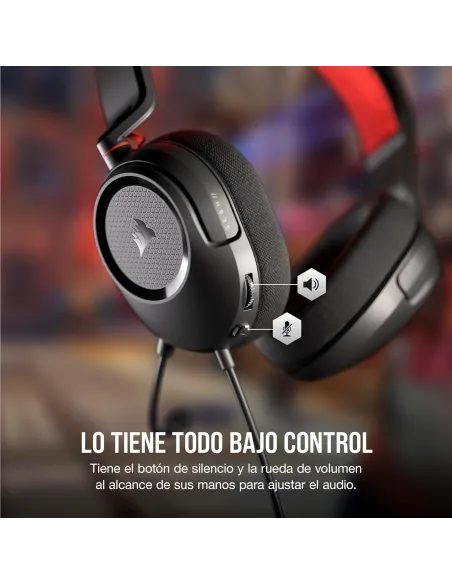 Corsair HS35 v2 Carbon Auriculares Gaming Multiplataforma