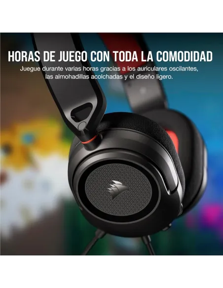 Corsair HS35 v2 Carbon Auriculares Gaming Multiplataforma