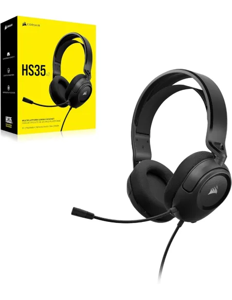 Corsair HS35 v2 Carbon Auriculares Gaming Multiplataforma
