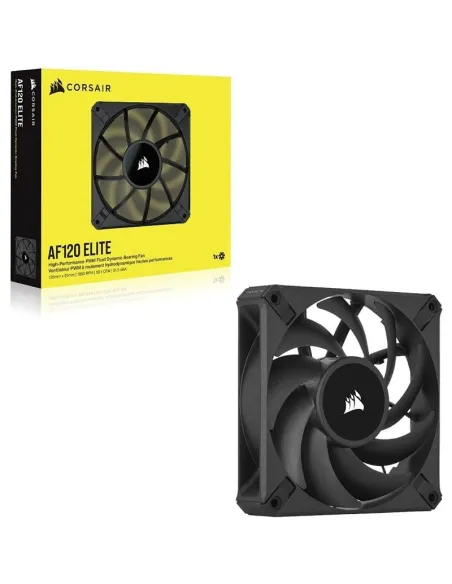 Corsair AF120 Elite 120 mm PWM Ventilador con Rodamiento Dinámico Líquido 120mm