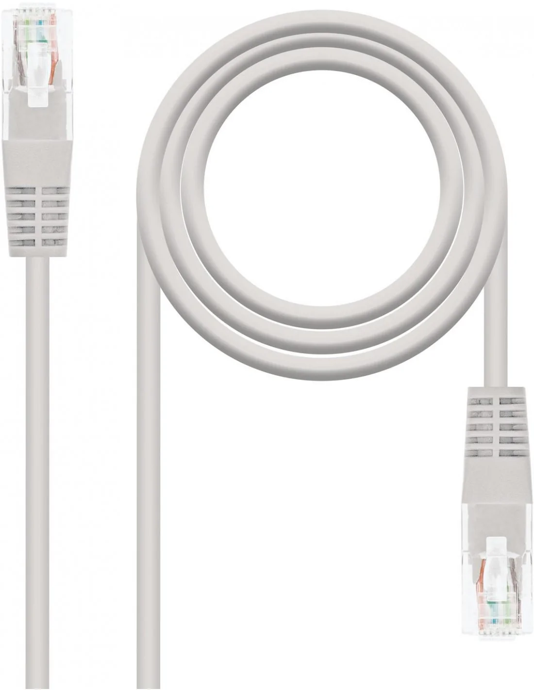 Nanocable 10.20.1305 Cable de Red RJ45 CAT6 UTP LSZH 5M Gris