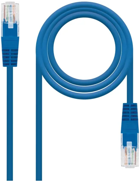Nanocable 10.20.0400-L25-BL Cable de Red RJ45 Cat.6 UTP 25cm Azul