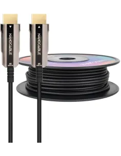 Nanocable 10.15.2099 Cable HDMI V2.0 AOC 4K 60Hz Macho/Macho 100m Negro-CABL57285
