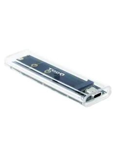 TooQ TQE-2200 Caja Externa M.2 PCIe USB-C 3.1 Transparente RGB-CAJA57109