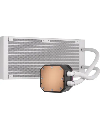 Corsair iCUE H100i ELITE CAPELLIX XT Kit de Refrigeración Líquida 240mm Blanco