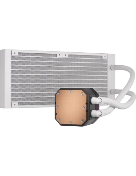 Corsair iCUE H100i ELITE CAPELLIX XT Kit de Refrigeración Líquida 240mm Blanco