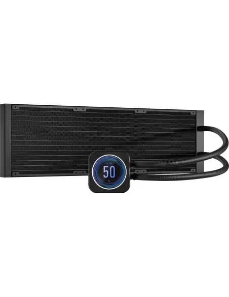 Corsair iCUE H170i ELITE LCD XT Kit de Refrigeración Líquida 420mm Negro