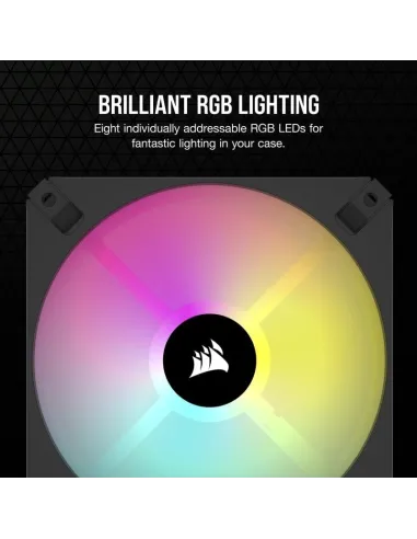 Corsair iCUE AR120 Digital RGB Triple Pack Ventiladores 120mm Negros