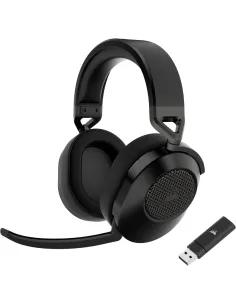 Corsair HS65 Wireless V2 Auriculares Gaming Inalámbricos 7.1 Negros-MULT58119