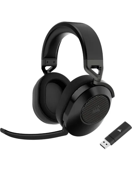 Corsair HS65 Wireless V2 Auriculares Gaming Inalámbricos 7.1 Negros