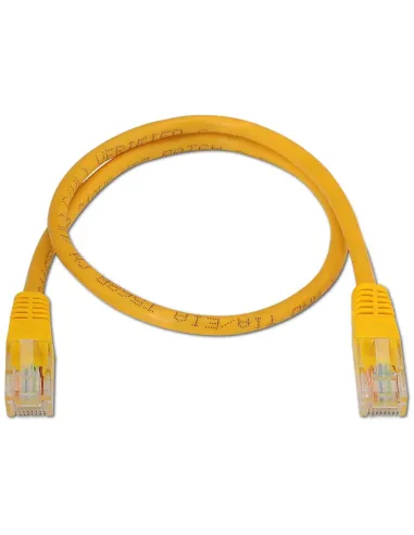 Aisens A135-0253 Cable de Red RJ45 Cat6 UTP 0,5 m Amarillo