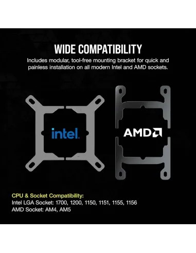 Corsair iCUE LINK H150i RGB AIO Kit de Refrigeración Líquida Negra
