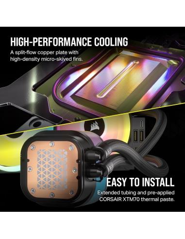 Corsair iCUE LINK H150i RGB AIO Kit de Refrigeración Líquida Negra