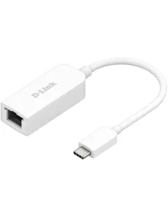 D-Link DUB-E250 Adaptador USB-C a RJ-45 Ethernet Blanco-RED53776