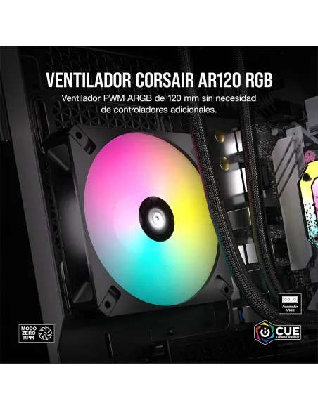 Corsair iCUE AR120 Digital RGB Ventilador 120mm Negro