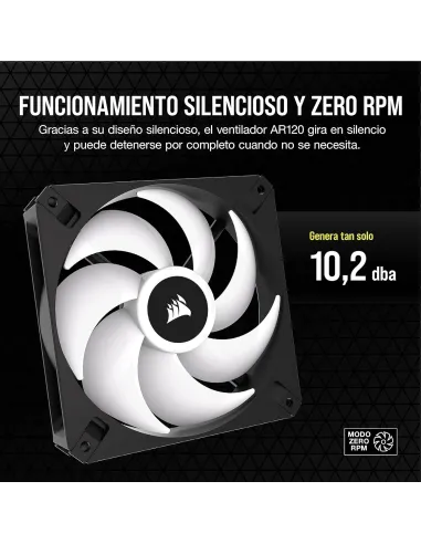 Corsair iCUE AR120 Digital RGB Ventilador 120mm Negro