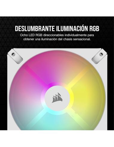 Corsair iCUE AR120 Digital RGB Ventilador 120mm Blanco