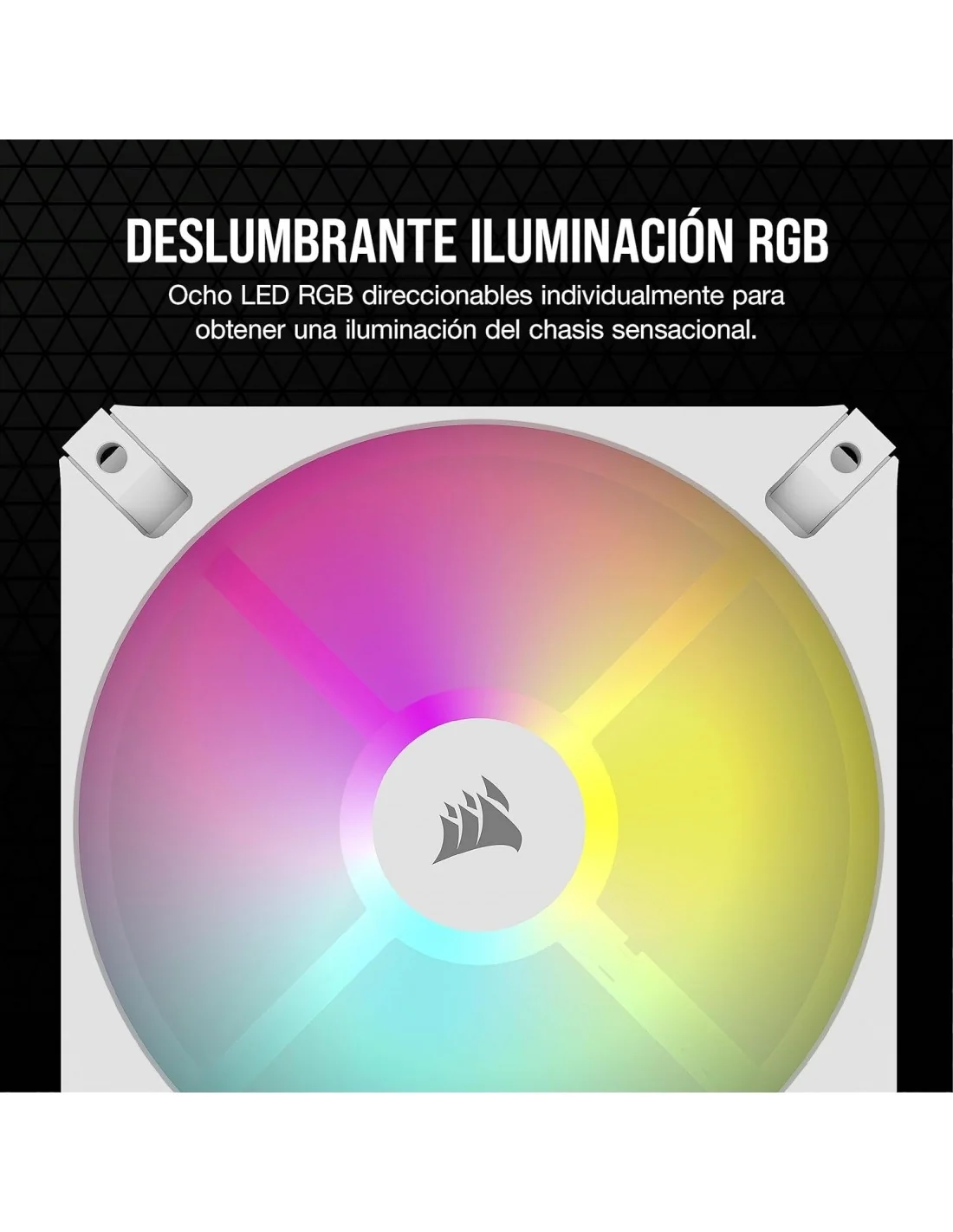 Corsair iCUE AR120 Digital RGB Ventilador 120mm Blanco