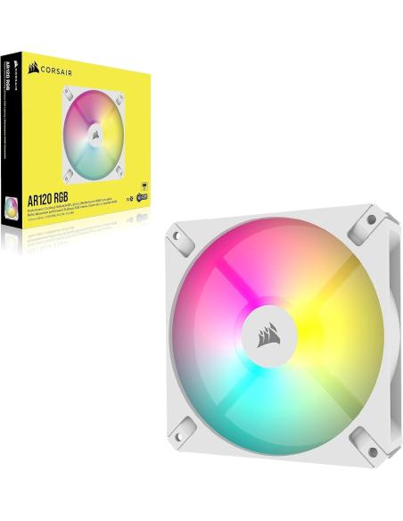 Corsair iCUE AR120 Digital RGB Ventilador 120mm Blanco