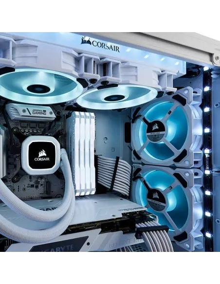 Corsair LL120 RGB Pack 3 Ventiladores 120mm con Lightning Node Pro Blanco