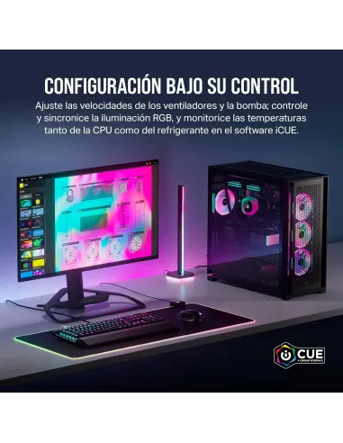 Corsair ICUE Link QX120 RGB 3x Kit de Expansión de Ventilador PWM 120mm Blanco