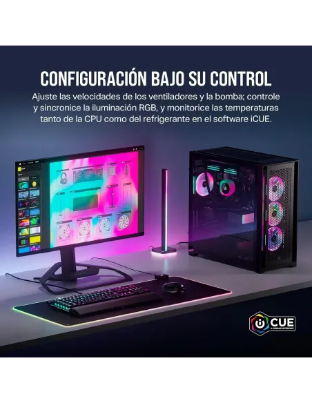 Corsair ICUE Link QX120 RGB 3x Kit de Expansión de Ventilador PWM 120mm Blanco