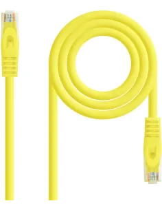 Nanocable 10.20.1800-Y Cable de Red RJ45 Cat6A UTP LSHZ 50 cm Amarillo-CABL48411