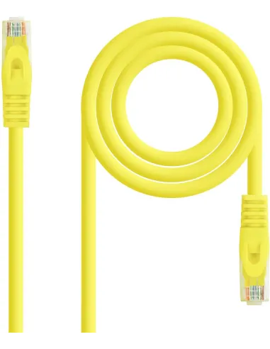 Nanocable 10.20.1800-Y Cable de Red RJ45 Cat6A UTP LSHZ 50 cm Amarillo