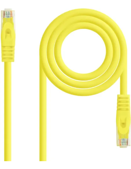 Nanocable 10.20.1800-Y Cable de Red RJ45 Cat6A UTP LSHZ 50 cm Amarillo